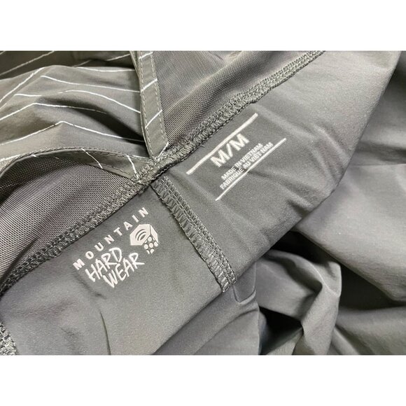 Mountain Hardwear Womens Gray Pinstripe Sleeveless Romper size Medium Outdoor - Picture 3 of 16